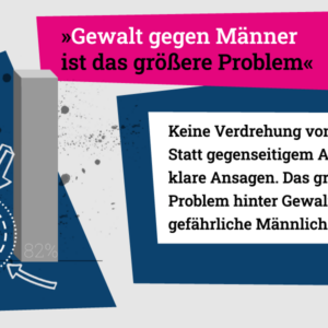 Gewalt gegen Männer ist das größere Problem Antifeministische